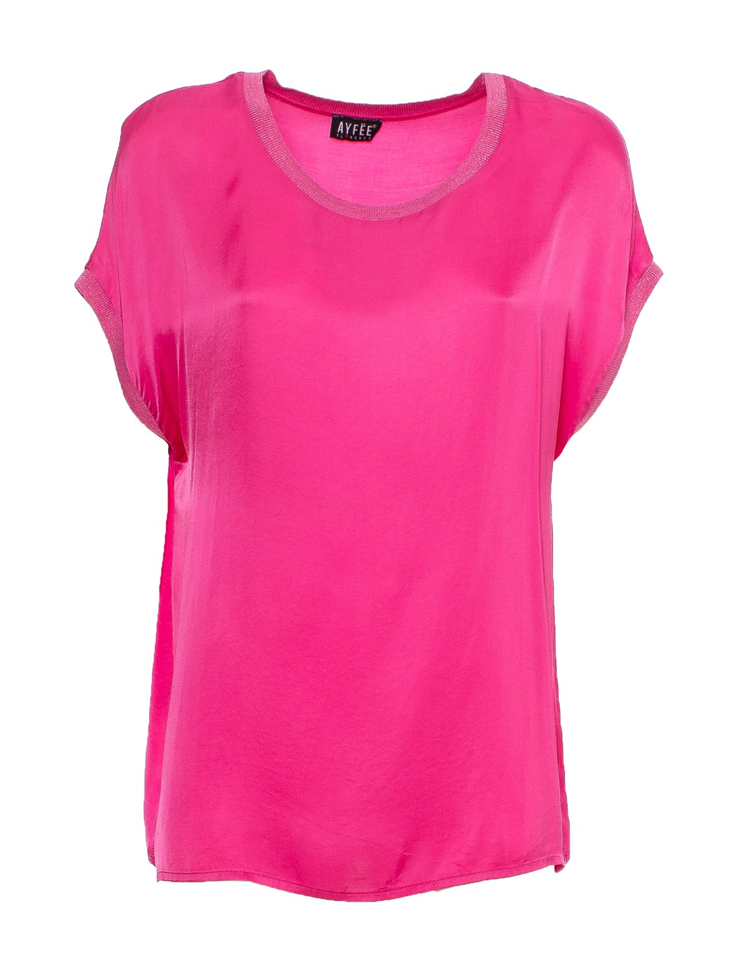 BLUSA LUREX COLLO 4 TG 100%VI MADE IN ITALY